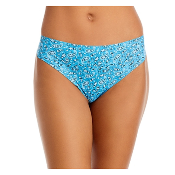 Aqua Stretch Thong Turquoise Bandana Size S 2129 - Picture 1 of 1